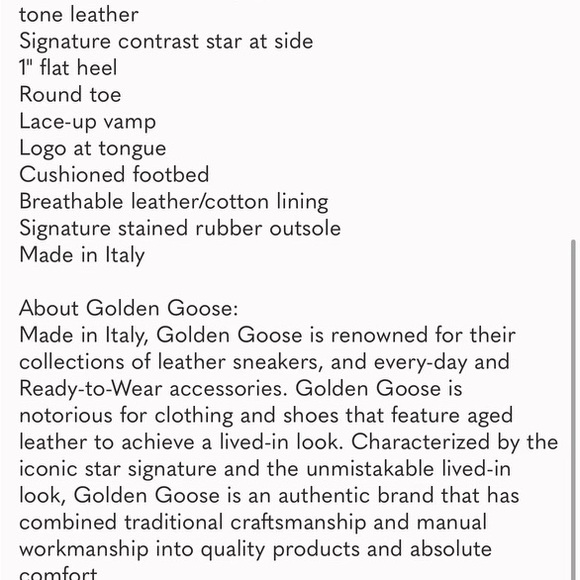 Golden Goose White and Tan Star Sneakers - Picture 7 of 15